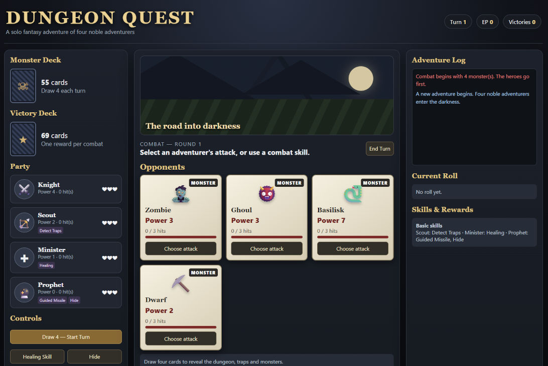 DUNGEON QUEST